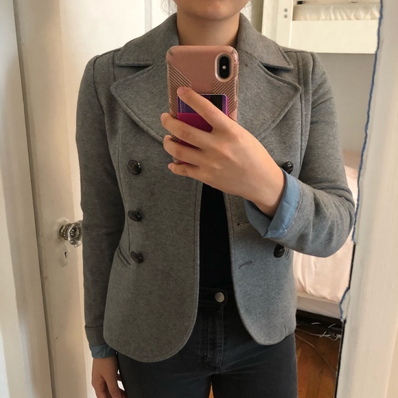 H&M gray blazer/jacket - Picture 2 of 7